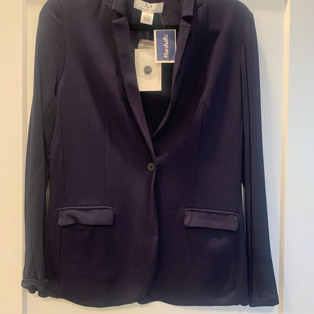 Magaschoni Navy Blazer